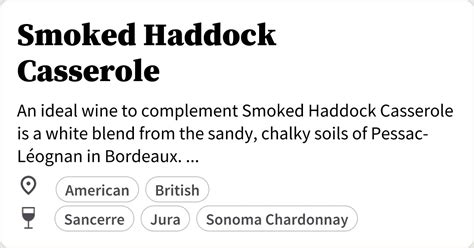 Perfect Wine Pairings For Smoked Haddock Enhance Your Dining Experience Smokedbyewe