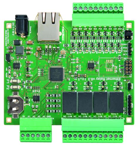 Ethernet Relay board - Open Electronics - Open Electronics