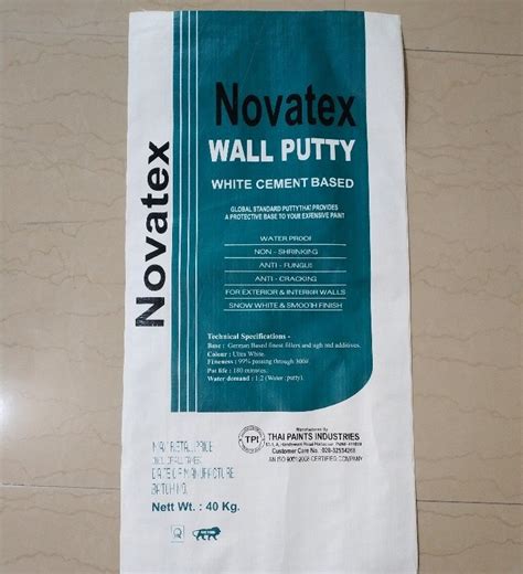 Novatex Cement Wall Putty 20 Kg At Rs 275 20 Kg Bag In Pune ID