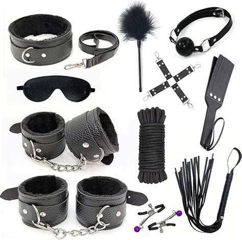 Leather Bondage Kit Restraints Kit Sex Toys For Couples Bsdm Kits For Couples Bdsm