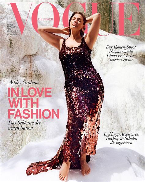 Ashley Graham Shines in Vogue Germany's September 2023 Issue Captured