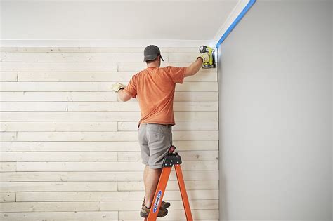 How To Install A Shiplap Wall Home Improvement Blogs