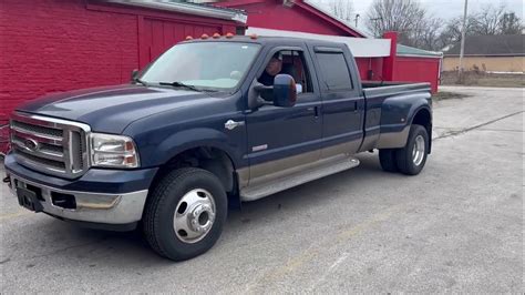 Online Auction For Single Owner 2006 F 350 King Ranch Dually With