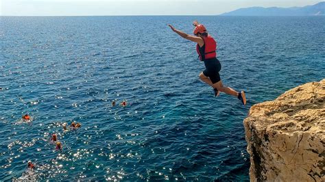 Coasteering Cala Gonone Climbing Sardinia