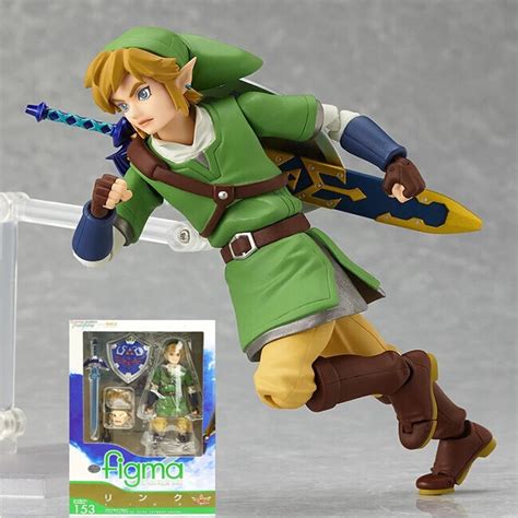 Anime Legend of Zelda Figures boxed 14cm Skyward Sword Action Link ...