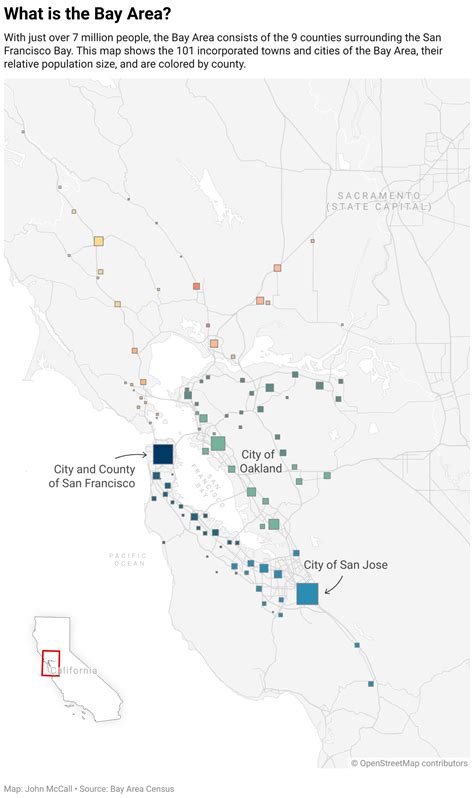 Map Of California Bay Area Cities Map Of The Bay Area Greg Franco