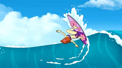 Daphne Blake Surfing In Aloha Scooby Doo 37 By Steamanddieselman On