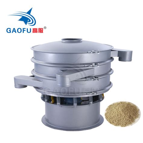 Gaofu Multi Layer Circular Vibrating Screen Rotary Fertilizer Sieve For