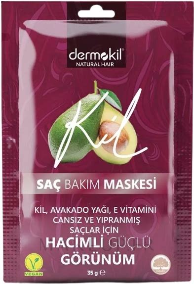 Dermokil Hair Care Mask Sachet Masque L Argile Avocat Et