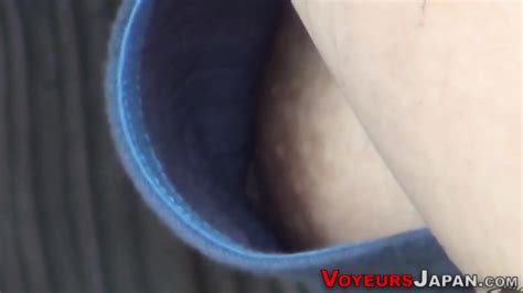 Japanese Babe Filmed In Public