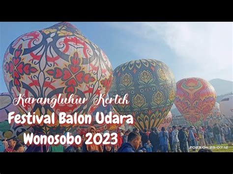 Tradisi Tahunan Kliwonan Festival Balon Udara Karangluhur Kertek