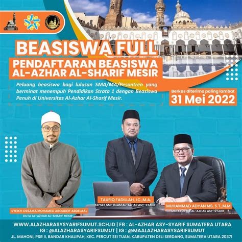 Beasiswa Al Azhar Mesir Homecare