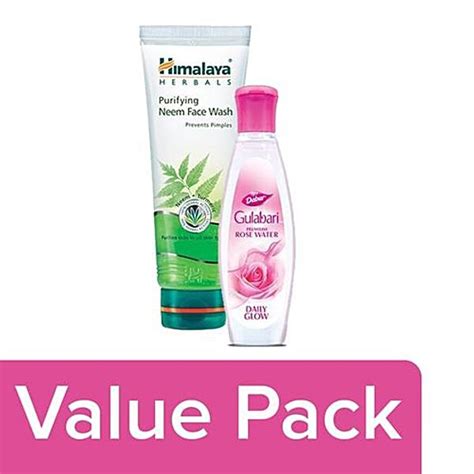 Buy Bb Combo Dabur Gulabari Premium Rose Water 250ml Himalaya