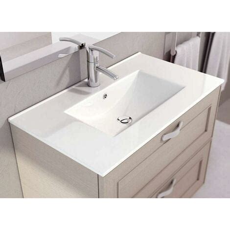 Lavabo Encimera Encastrado Para Mueble De Cer Mica Modelo Thin De Art