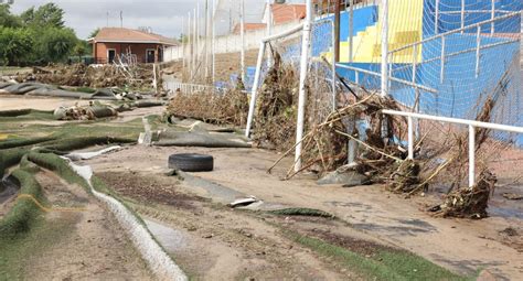 Los Destrozos De La Dana Desde Un Campo De F Tbol Cuando Vimos El