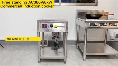 8000w High Power Induction Cooker Flat Quick Fry Stove Canteen Induction Cooker 8kw Commercial