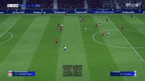 Fifa 19 Tottenham Hotspur Vs Liverpool Final Uefa Champions League Full