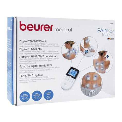 Buy Beurer Handheld Digital TENS EMS Machine EM 49 Online At Special