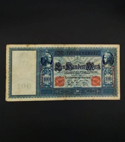 German World War Period Mark Reichsbanknote Fine Hobbies