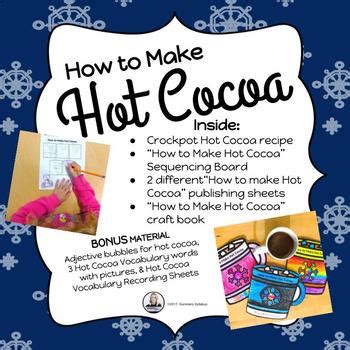 How To Make Hot Cocoa Writing By Summers Syllabus TPT