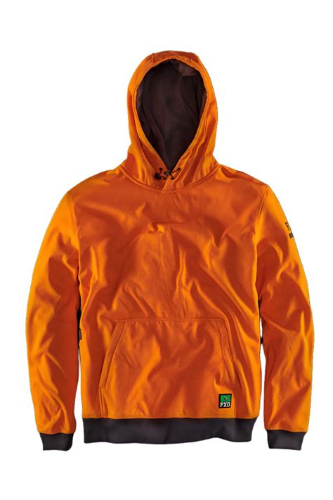 Fxd Workwear Bonded Membrane Fleece Hoodie Wf 1 Hi Vis Uniform