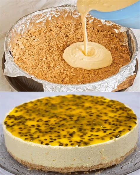 Passion fruit cheesecake - Recipes - Useful Tips