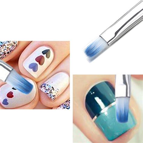 Kaufe 1 Stück Nailart Pinsel für Maniküre Gel Farbverlauf Nagellack UV