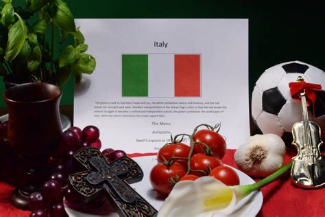 Our Journey to Italy - International Cuisine