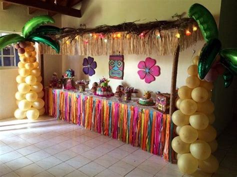 40 Affordable And Creative Hawaiian Party Decoration Ideas Hawaii