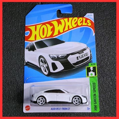 Hot Wheels Audi Rs E Tron Gt White 2024 Collections Series Hw Greenspeed Kereta Hotwheel Car