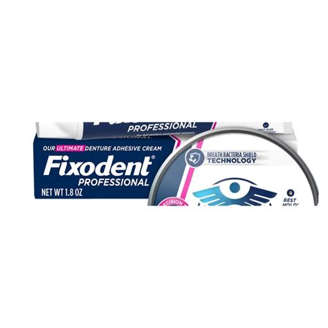 Fixodent Professional Ultimate Denture Adhesive Cream For Full And