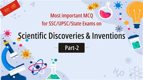 Important Mcq On Discoveries And Inventions Part 2 For Ssc Upsc Nda