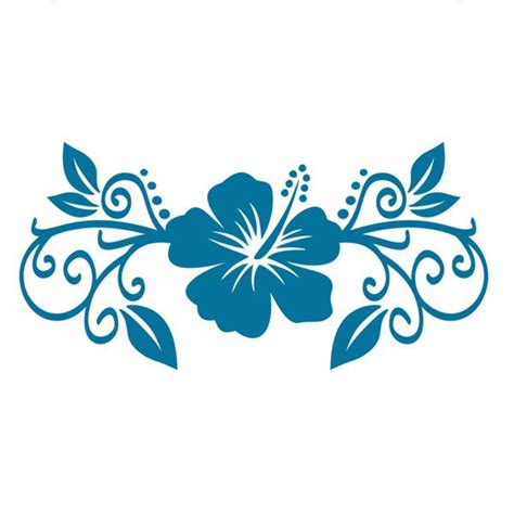 Hibiscus Svg Free Hibiscus Flowers Hawaii Svg Cuttable Designs