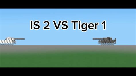 Space Flight Simulatoris 2 Vs Tiger 11 By 1 Tank Battle🇷🇺🇩🇪 Youtube