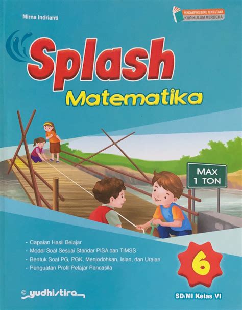 Kurikulum Merdeka Buku Splash Matematika Kelas 1 2 3 4 5 6 SD MI