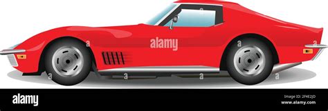 Corvette Sports Stock Vector Images Alamy