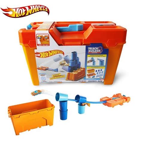 Hotwheels HOT WHEELS BARREL BOX TRACK BUILDER ORIGINAL Shopee Philippines
