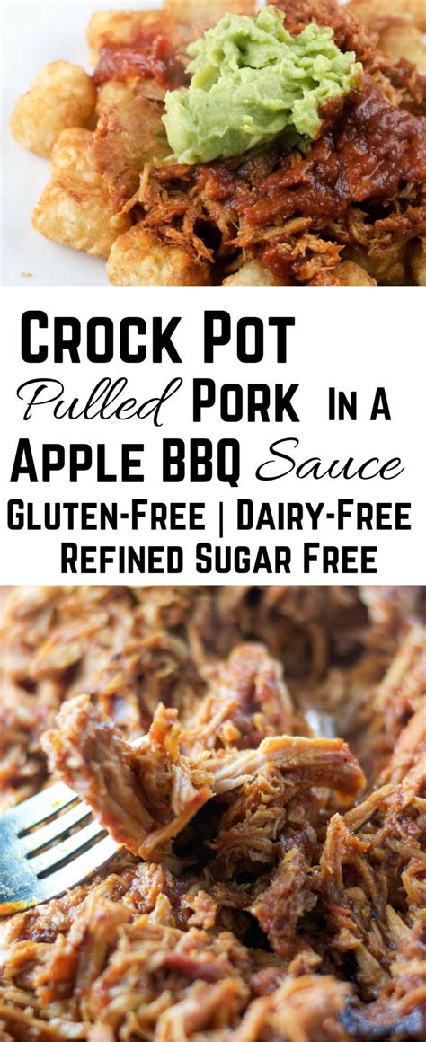 Crock Pot Pulled Pork In Apple BBQ Sauce Recipe Crockpot Pulled