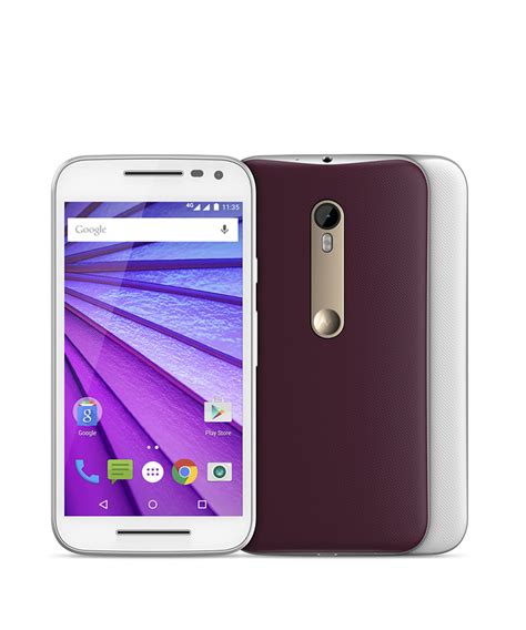 Moto G 3ª Geração Edição Especial Cabernet XT1543 Tela 5 0