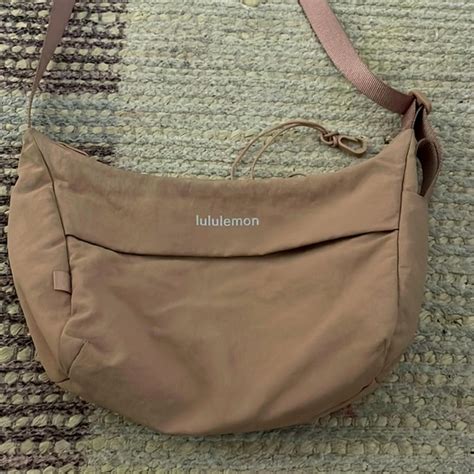 Lululemon Athletica Bags Lululemon Nude Crossbody Bag Practically