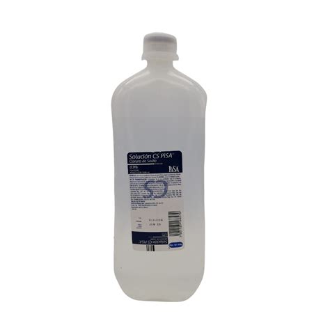 Solucion Salina 1000ml Cloruro De Sodio Al 09 Suplimedic Panama