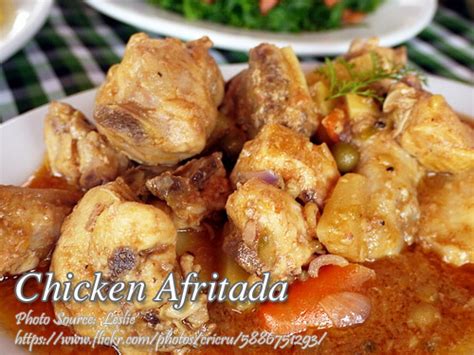 Chicken Afritada Afritadang Manok Panlasang Pinoy Meaty Recipes