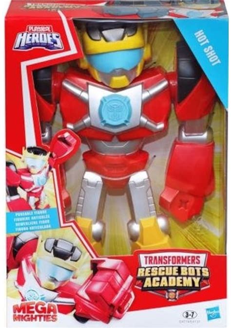 Transformers Playskool Heroes Transformers Rescue Bots Academy Mega Mighties Hot Shot Figürü