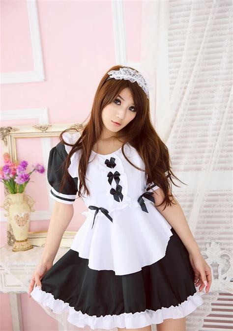 Sexy Lingerie New Uniform Temptation Cosplay Maid Girl Princess Role Maids Play Costume Uniform