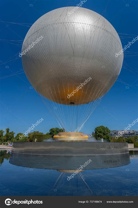 París Francia 2024 Juegos Olímpicos París 2024 Vista Del Caldero Foto