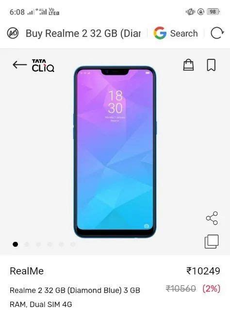 Oppo Mobiles Real Me 2 Sirf 15 Day Old At Rs 9500 In Piro Id 20633371212