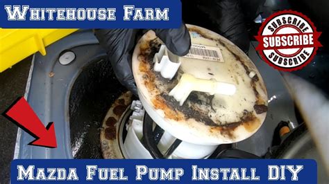 Mazda Fuel Pump Replacement Diy Youtube