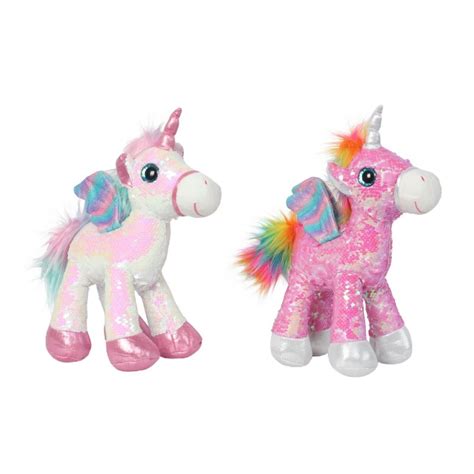 Unicornio con lentejuelas marca Woody Toys Didácticos del Sur