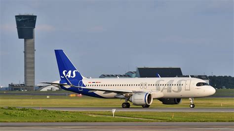 Snart Airbus A Neo Hos Sas Connect Check In Dk