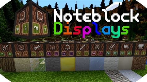 Innovation In Minecraft Note Block Displays By Creatorlabs Minecraft